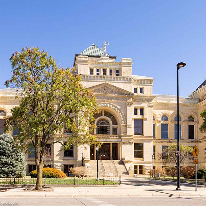 The Sedgwik County Courthouse.